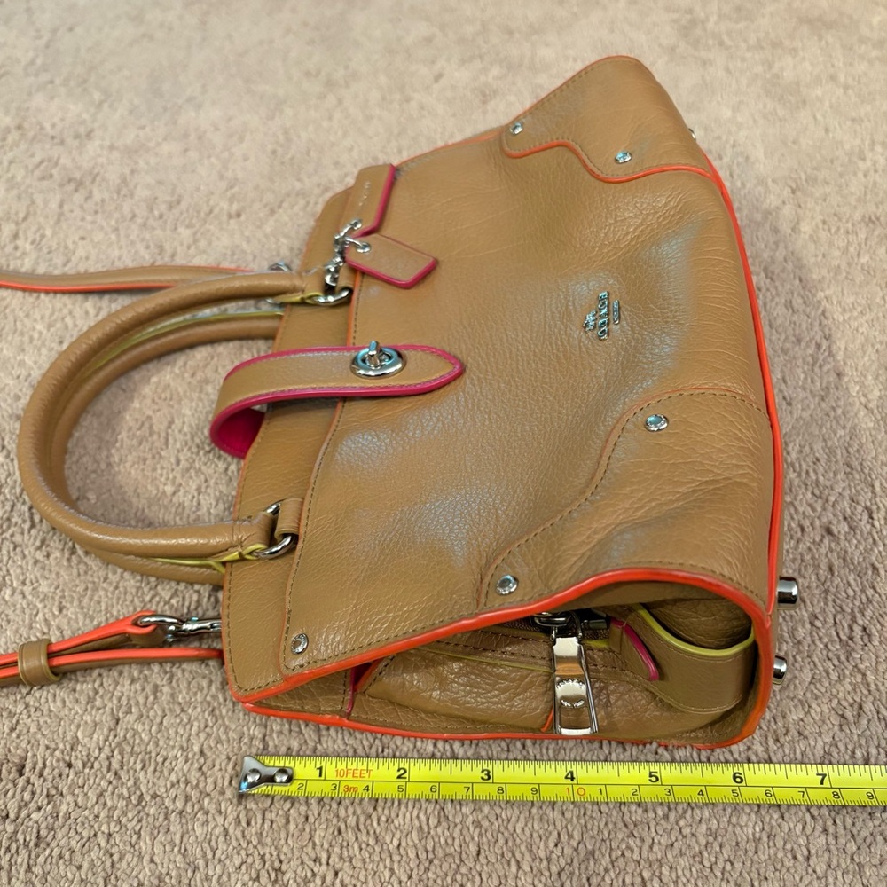 Coach Mercer Satchel - Picture 9 of 12